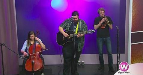 Cellist, guitarist and trumpet player on Eight West television broadcast