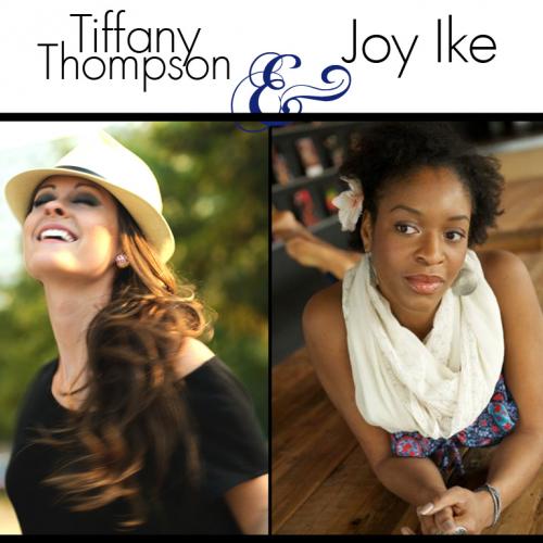 Portraits of artists Tiffany Thompson and Joy Ike