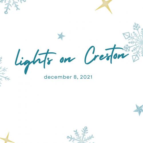 Lights on Creston, December 8, 2021