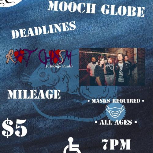 Rat Chasm Mooch Globe Deadlines Mileage June 23