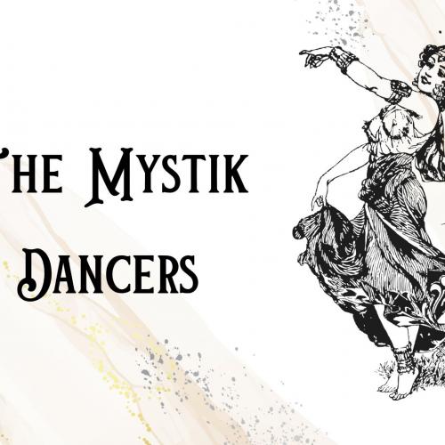 the mystik dancers belly dance logo