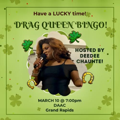 March 10 Drag Bingo Hosted by DeeDee Chaunte